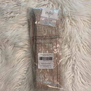 Pudus  Lifestyle Comp Sweater Socks color tan brand new